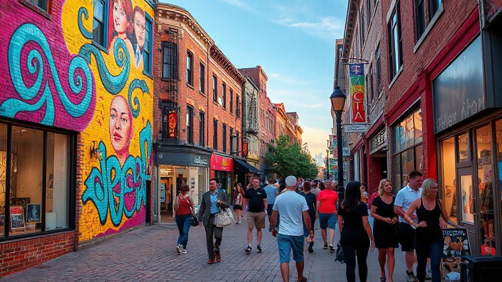 artful exploration on main street