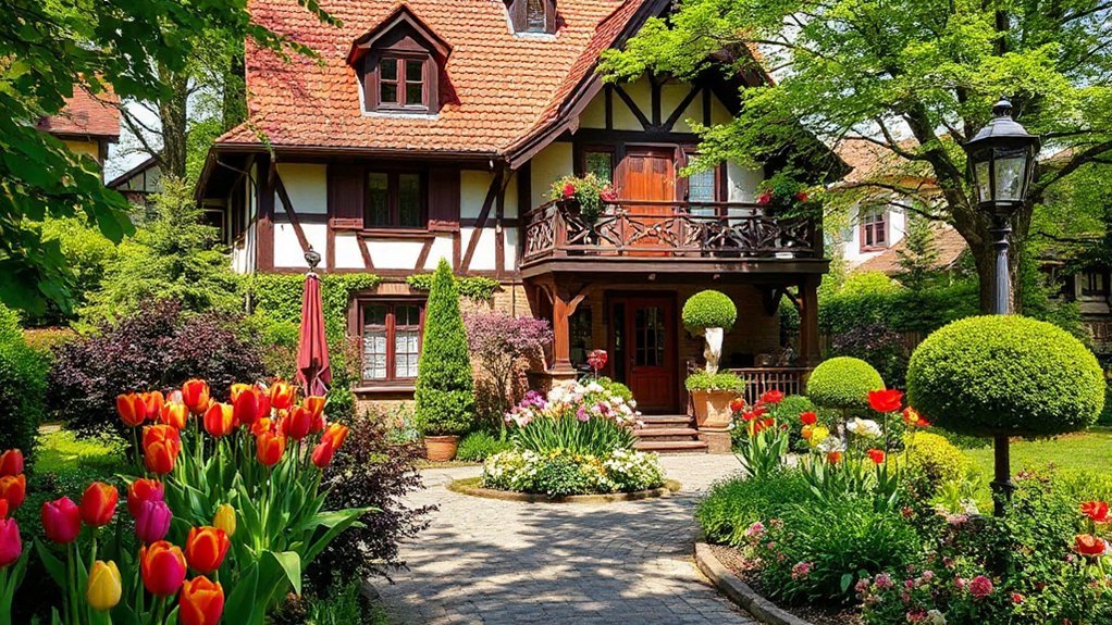 charming homes and gardens