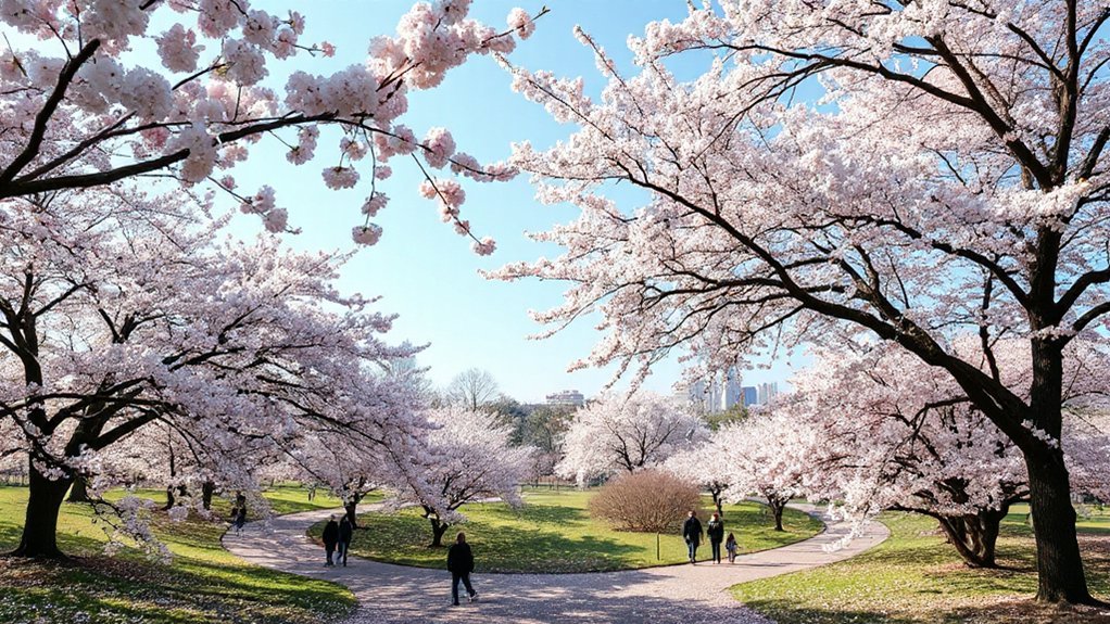 cherry blossoms peak forecast