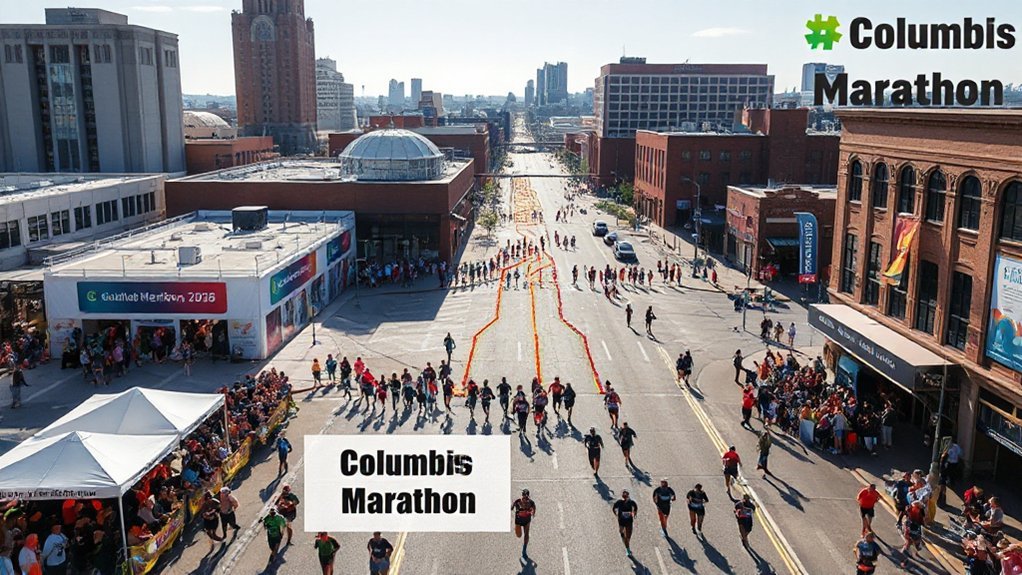 Columbus Marathon 2026: Route, Registration & Spectator Guide course map and mile splits