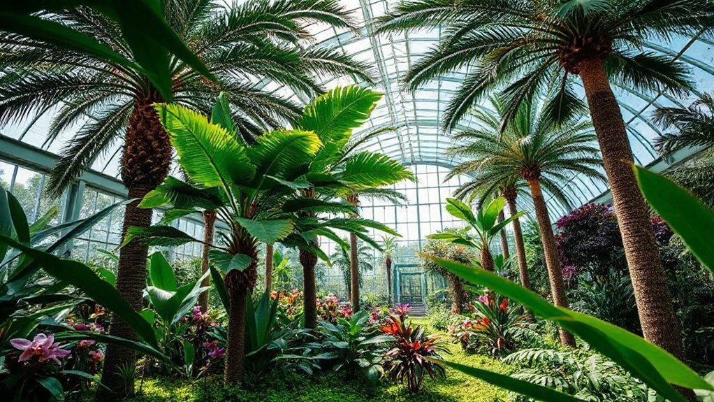 desert cacti and orchids