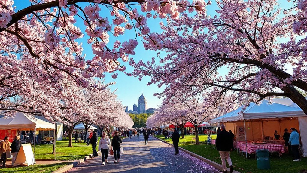 festival venues and transport