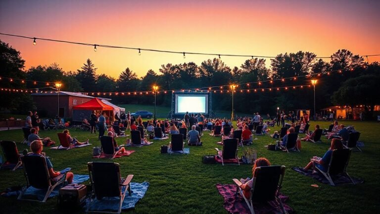free outdoor movie series