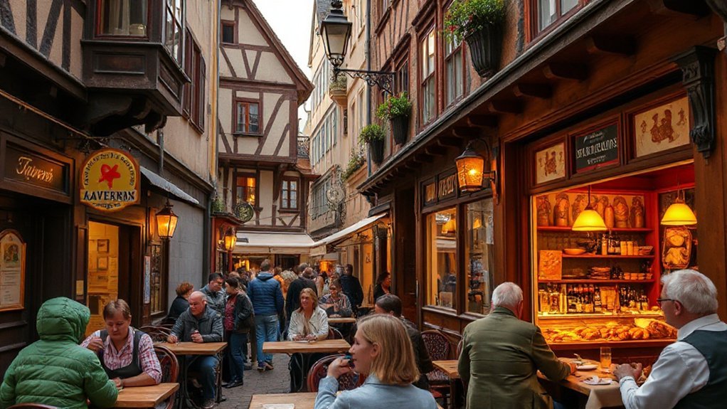 hearty food and laughter