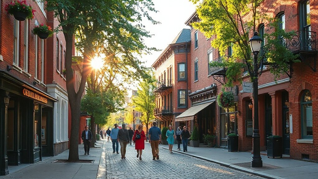 historic neighborhood walking tour