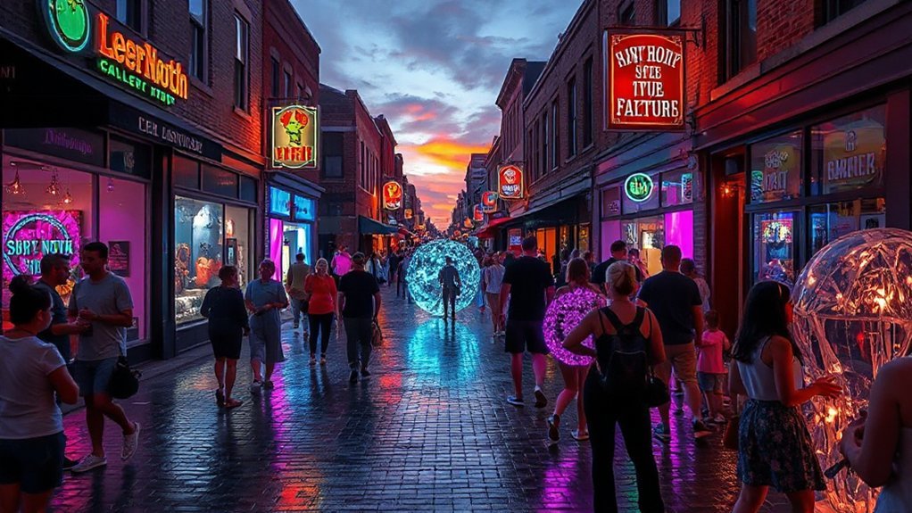 interactive sound and light