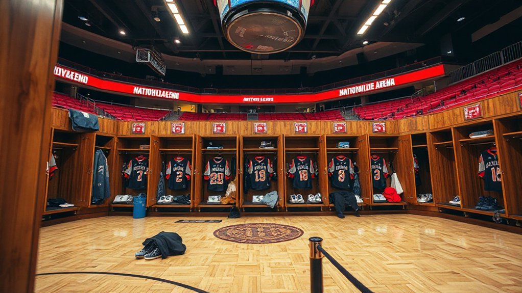 Nationwide Arena Tours Columbus | Behind the Scenes locker room traditions revealed