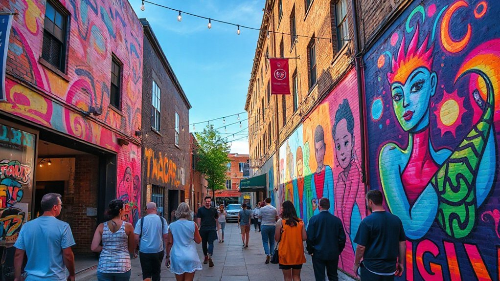 murals street art colors