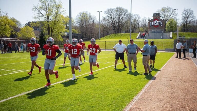 ohio state spring schedule