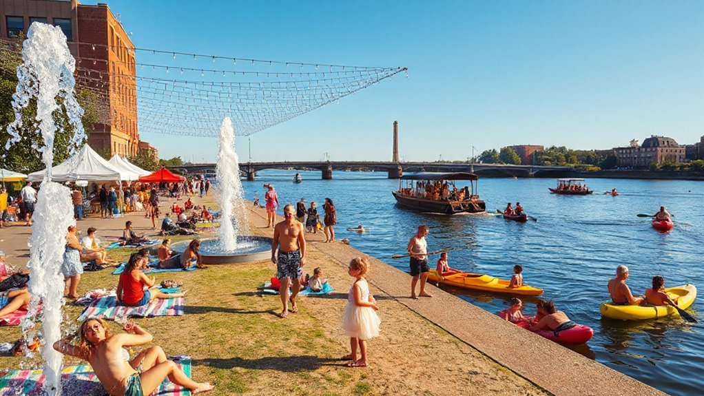 riverfront summer festivities await