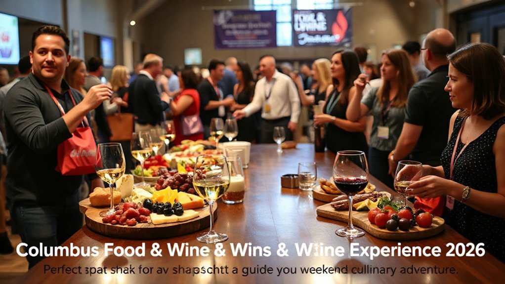 Columbus Food & Wine Experience 2026: Tasting Guide savor share stroll relax