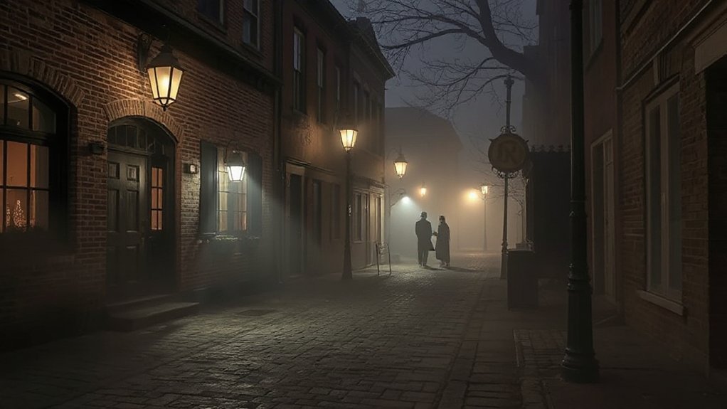 spooky atmosphere with storytelling