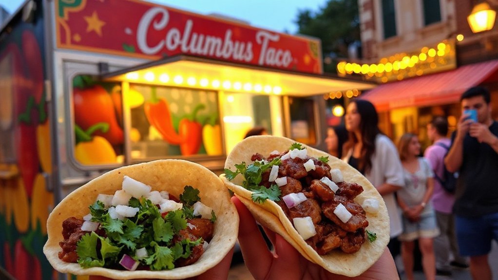 tacos bursting with flavors