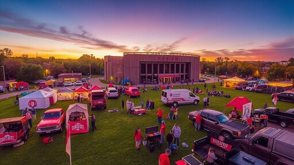 tailgate traditions at the shoe