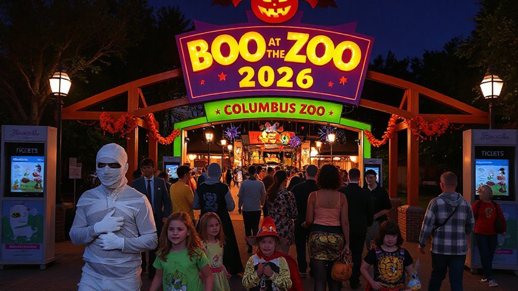 Boo at the Zoo Columbus 2026: Family Halloween Event timed entry ticket purchase required