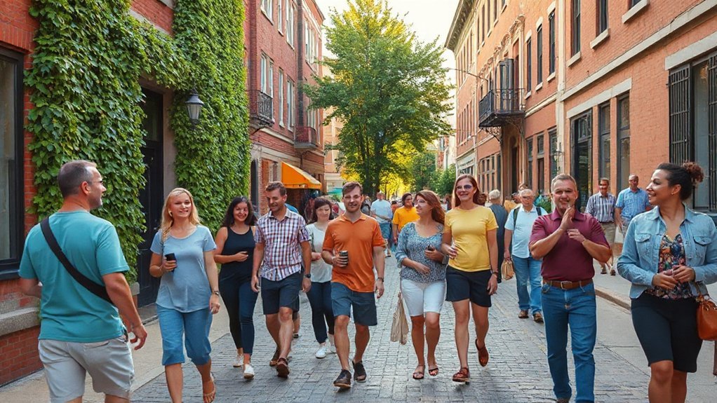 urban exploration walking tours