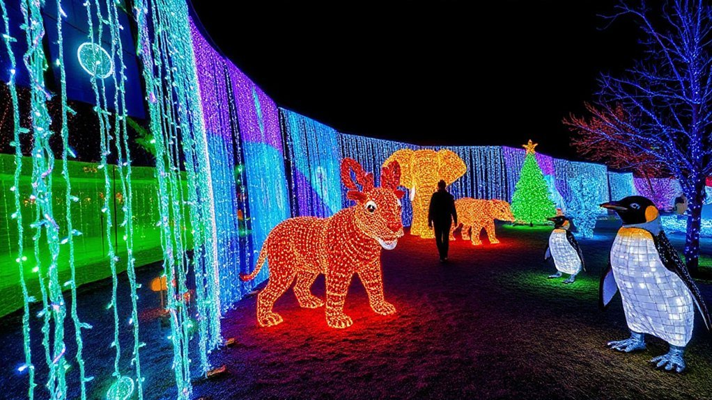 Wildlights at Columbus Zoo 2026: Dates, Tickets & What to Expect vibrant interactive light displays