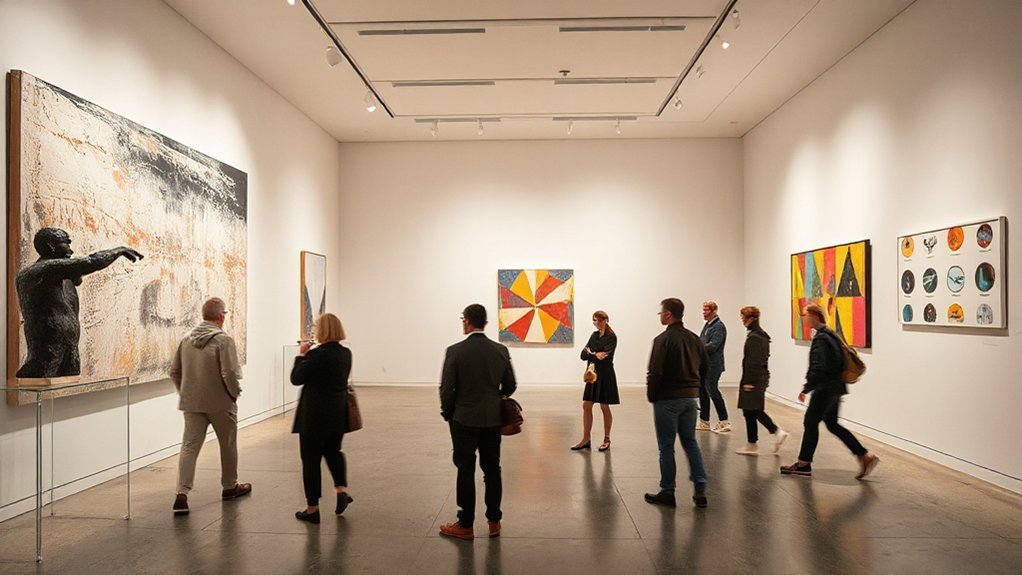 vibrant modern art experience