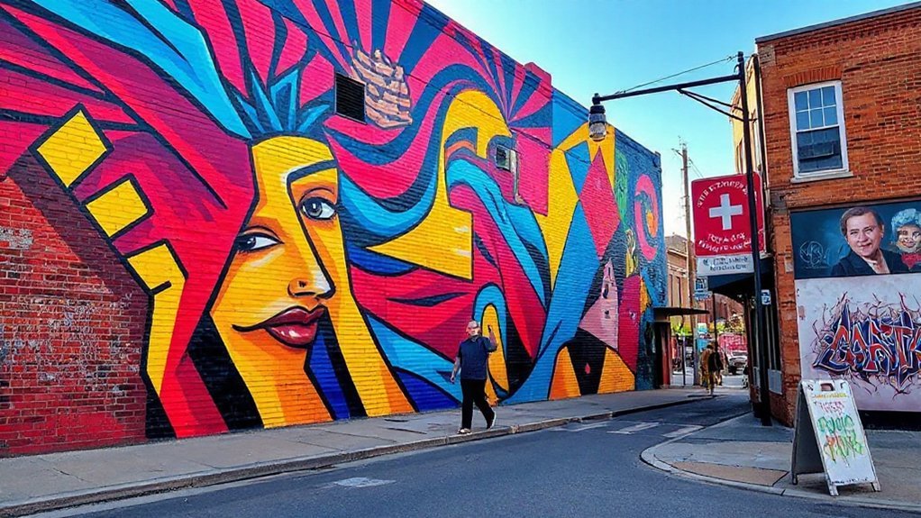 vibrant murals ignite senses