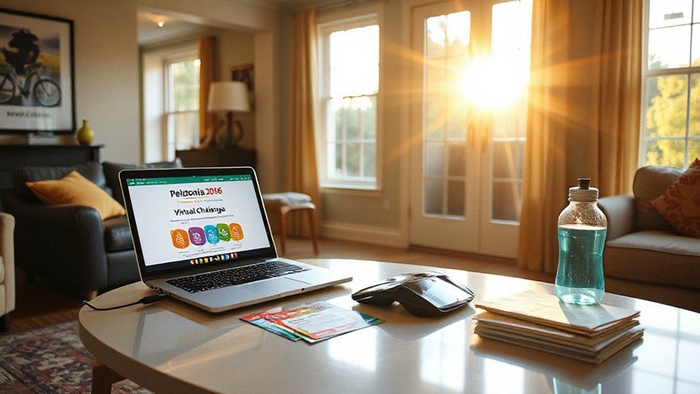 virtual fundraising from home