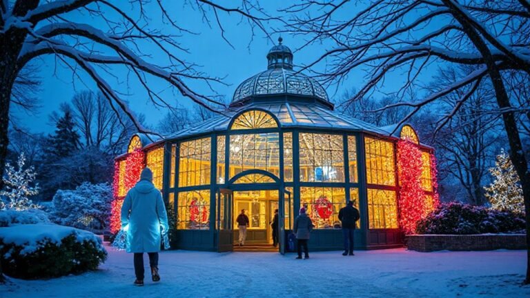 winter light show guide