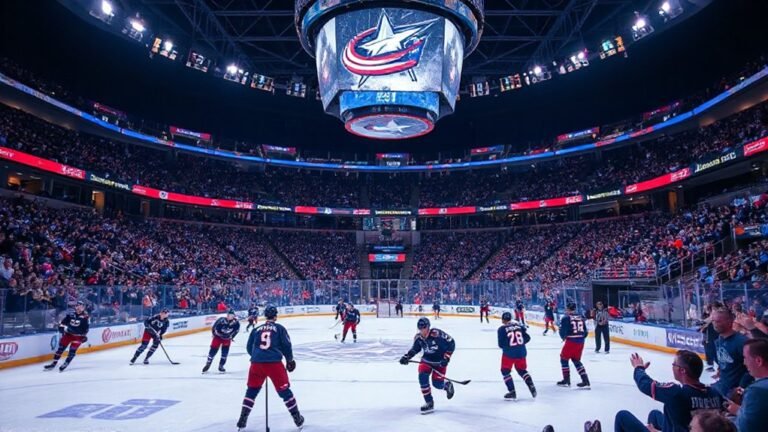 blue jackets season opener