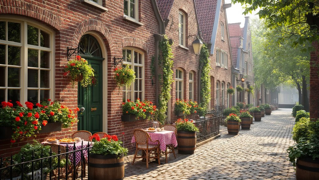 brick sidewalks hum with stories