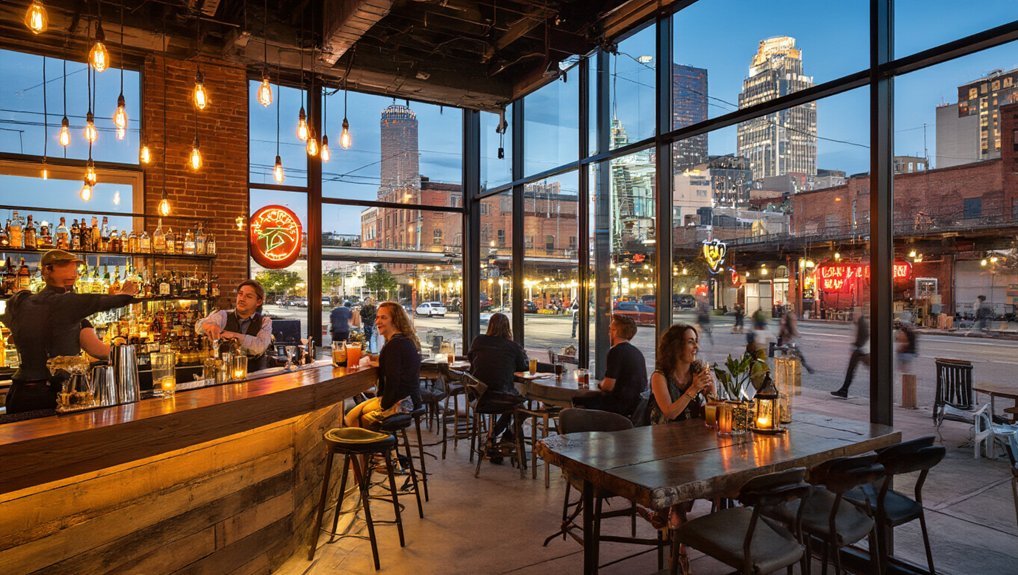 downtown bars pulse after dark
