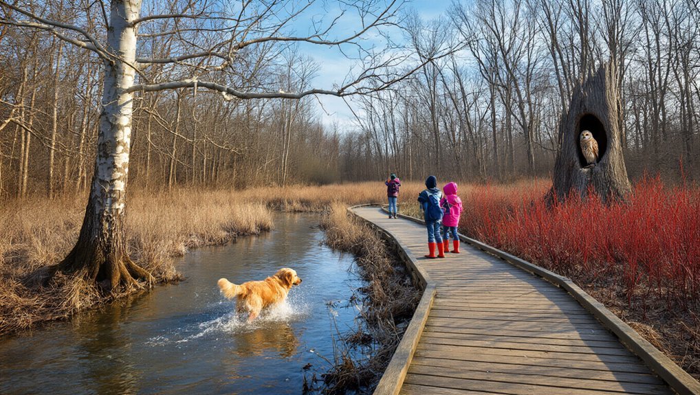 family friendly nature trails year round