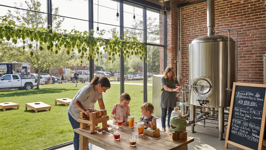 family friendly non alcoholic options nearby