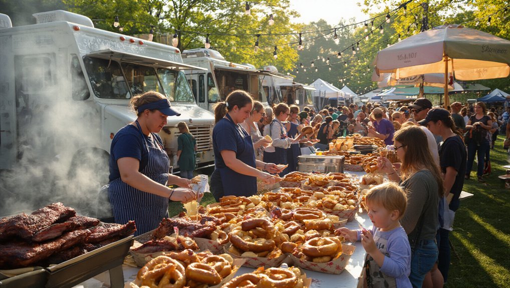 food trucks dessert tastings shared stories