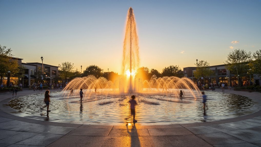fountains teach patience flow