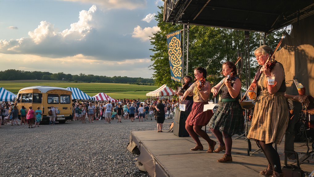 heartbeat of a festival day unfolds