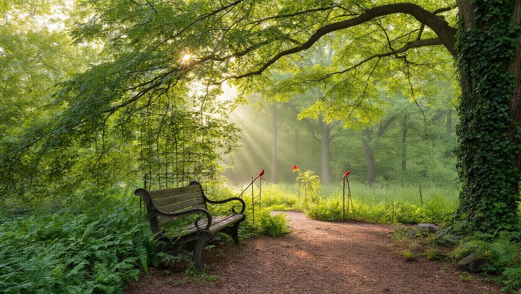 hidden urban green havens nurture quiet growth