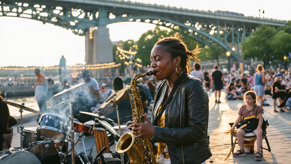 jazz rib fest three day schedule guided