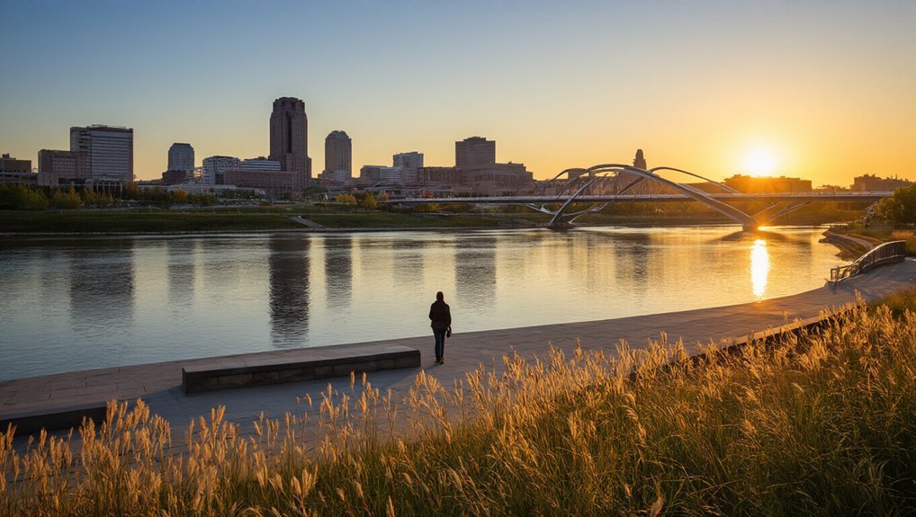 riverfront strolls spark steady presence