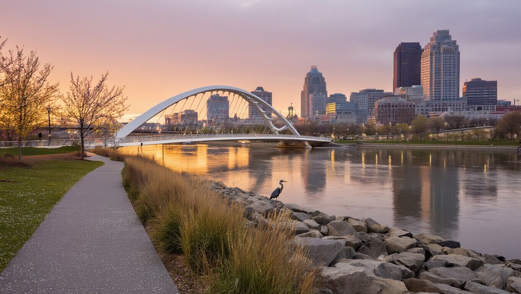 scioto mile short tranquil trails