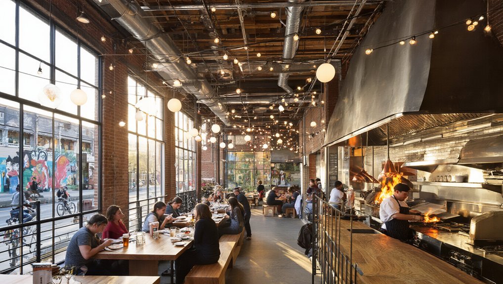 second story dining diverse flavors reflection