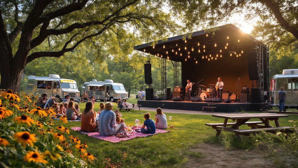 summer festival concerts kids food joy